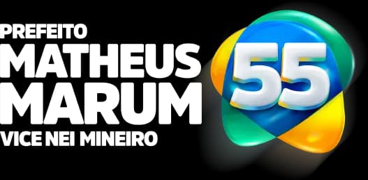 Prefeito Matheus Marum, vice Nei Mineiro - 55